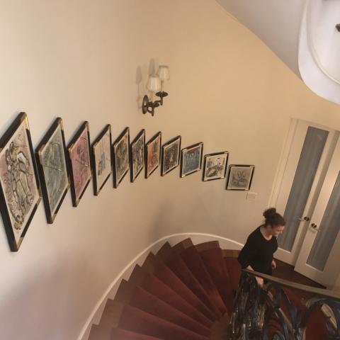 upscale, opulent, grand, traditional, townhouse, mansion, 