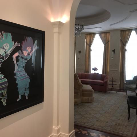 upscale, opulent, grand, traditional, townhouse, mansion, 