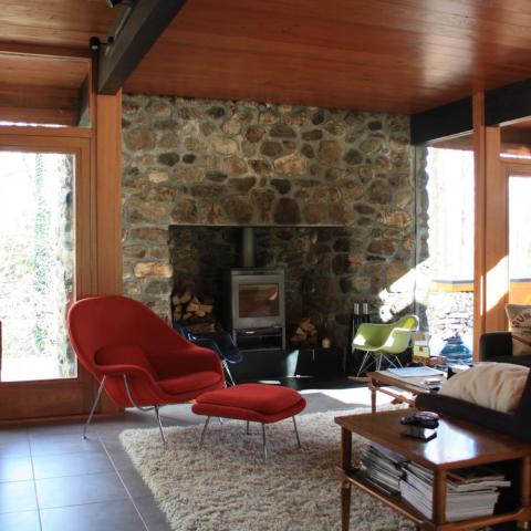 modern, stone, garden, 