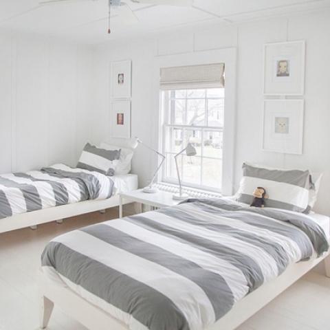 Hamptons, contemporary, shingled, white, light, kitchen, bathroom, 