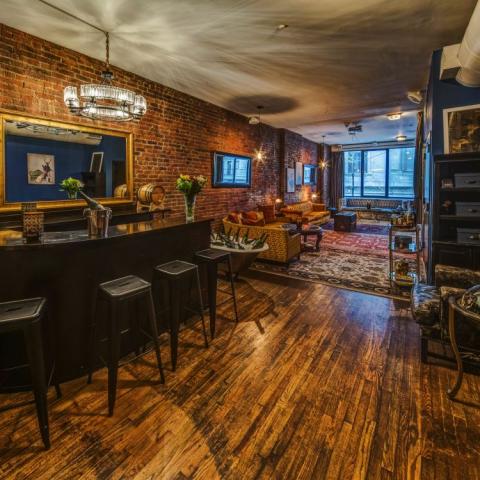 loft, bohemian, eclectic, funky, bar, 