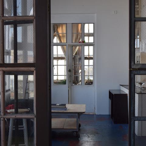 industrial, warehouse, loft, gritty, distressed, rooftop, 