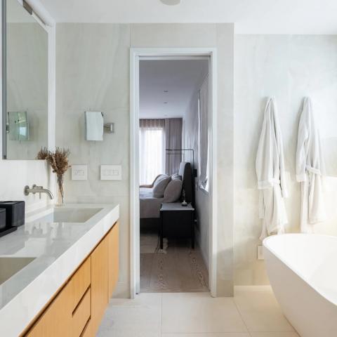 contemporary, modern, clean, bathroom, kitchen, 