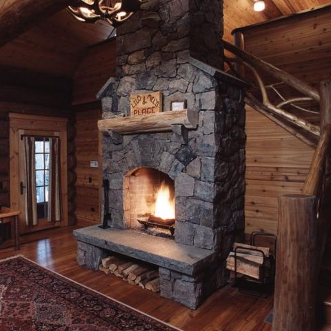 lake, rustic, traditional, cabin, water, pool, 