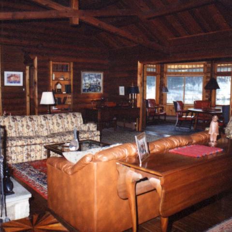 country, farm, rustic, log house, cabin, 