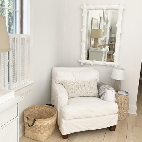 contemporary, traditional, white, light, airy, deck, stone, porch, 