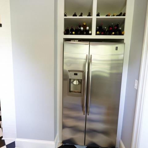 suburban, deck, kitchen, 