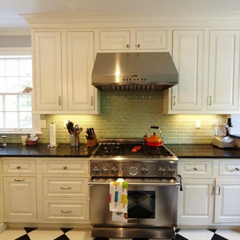 suburban, deck, kitchen, 