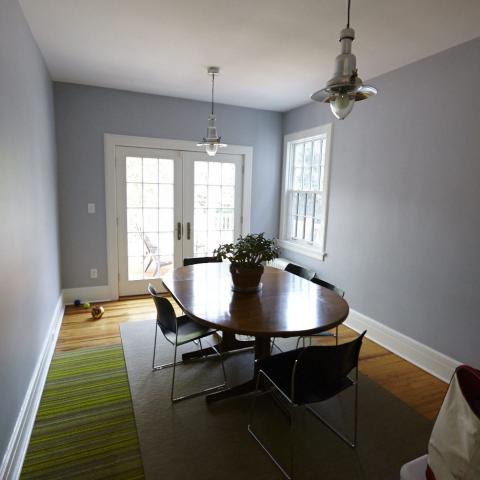 suburban, deck, kitchen, 