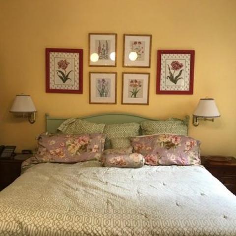 townhouse, traditional, library, 