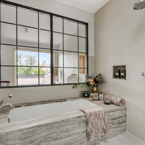 townhouse, contemporary, kitchen, bathroom, 