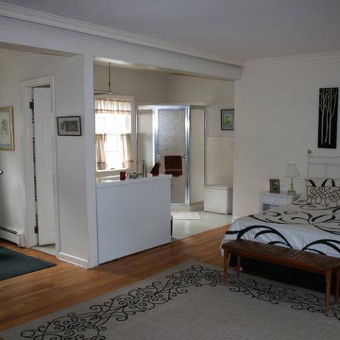 suburban, pool, garden, 