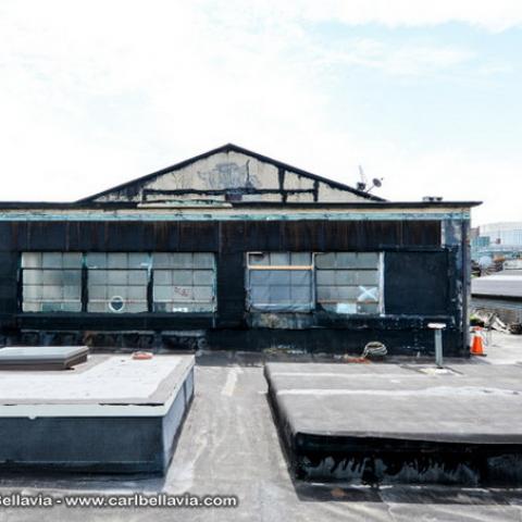 industrial, warehouse, loft, gritty, distressed, rooftop, 