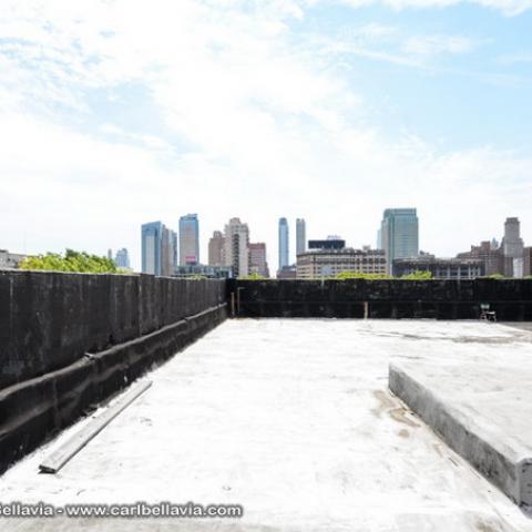 industrial, warehouse, loft, gritty, distressed, rooftop, 