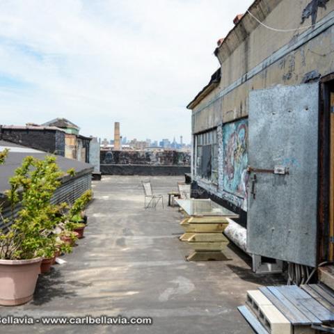 industrial, warehouse, loft, gritty, distressed, rooftop, 