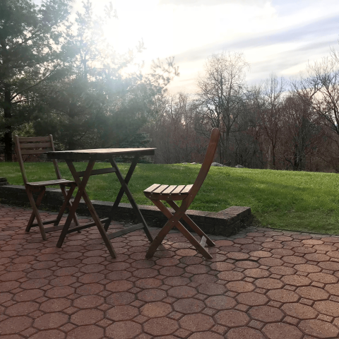 rural, stone, deck, patio, contemporary, 
