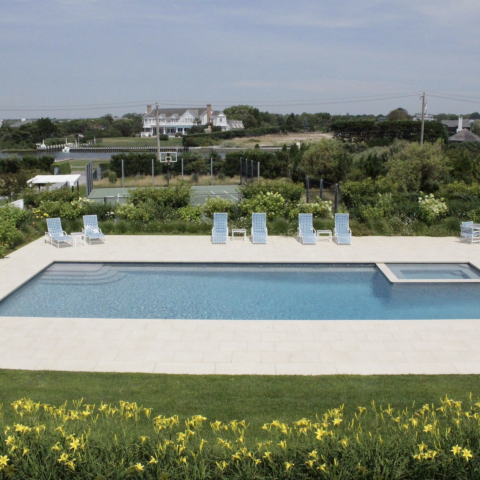modern, contemporary, Hamptons, tennis, pool, beach, dock, 