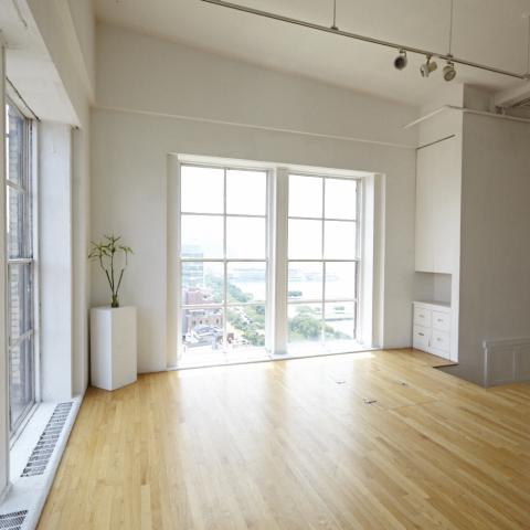 contemporary, loft, light, white, airy, terrace, city view, 