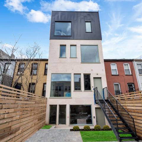 townhouse, contemporary, kitchen, bathroom, 