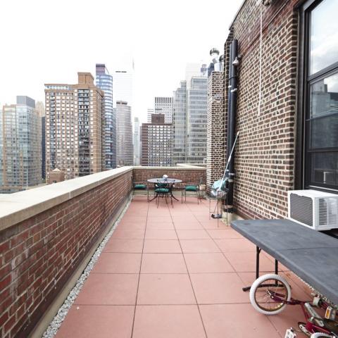 apartment, rooftop, 