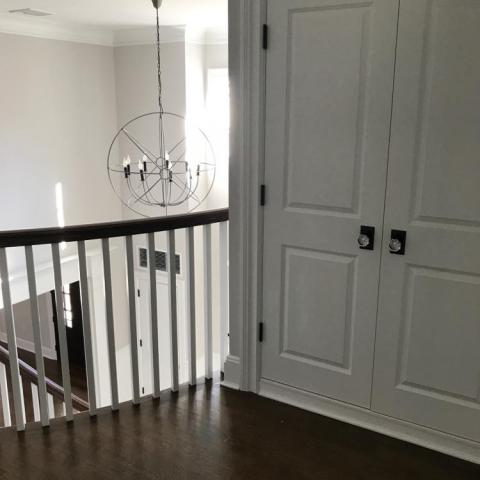 suburban, contemporary, kitchen, staircase, bathroom, 