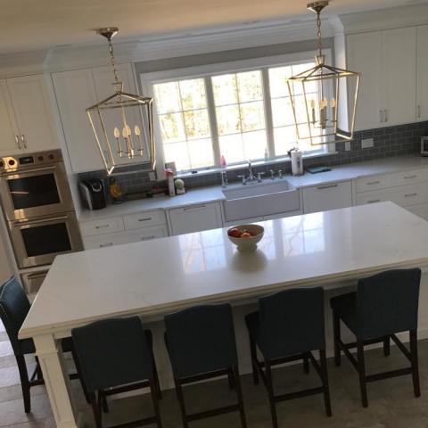 suburban, contemporary, kitchen, staircase, bathroom, 