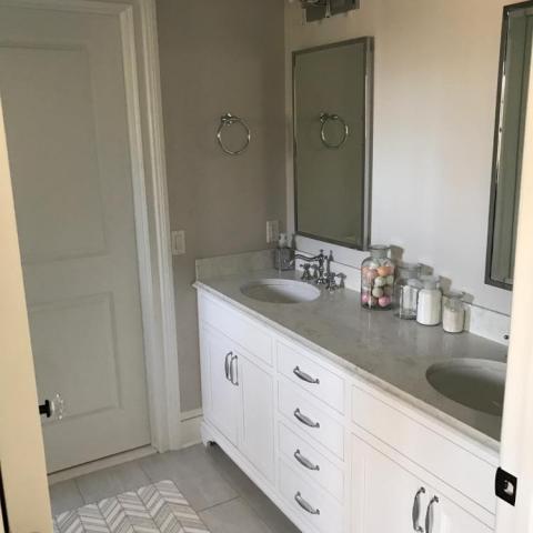 suburban, contemporary, kitchen, staircase, bathroom, 