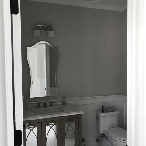 suburban, contemporary, kitchen, staircase, bathroom, 