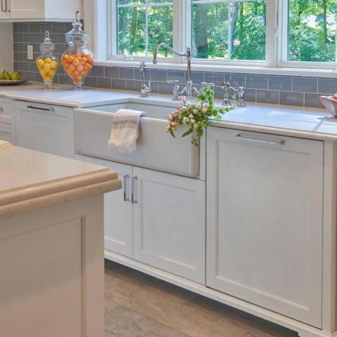 suburban, contemporary, kitchen, staircase, bathroom, 