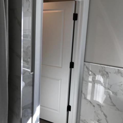 suburban, contemporary, kitchen, staircase, bathroom, 