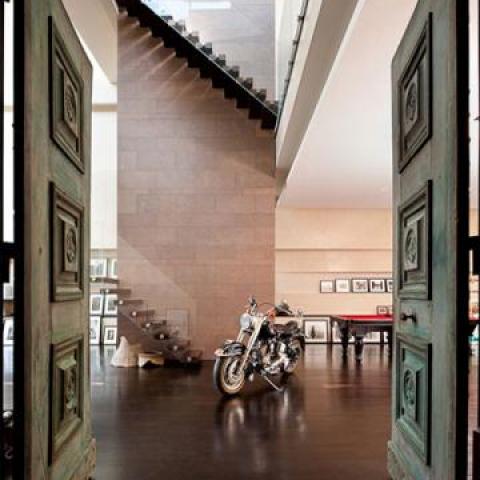 modern, contemporary, pool table, terrace, 