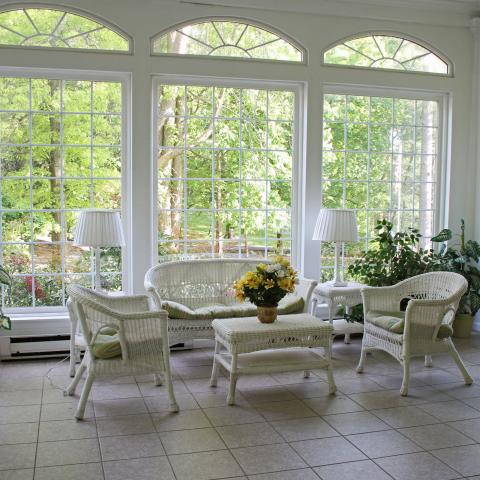 suburban, pool, garden, 