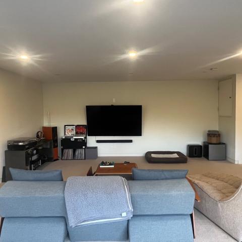 modern, light, airy, clean, fireplace, 