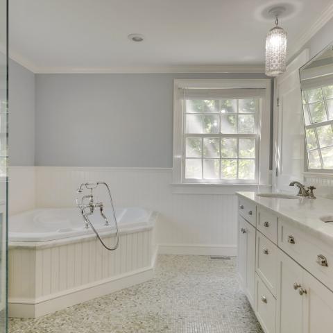 Hamptons, contemporary, bathroom, kitchen, horse, light, 