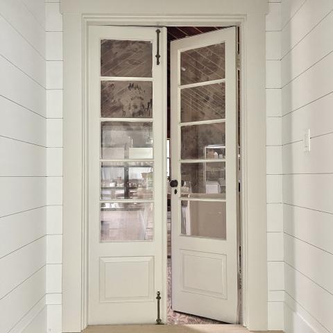 contemporary, traditional, white, light, airy, deck, stone, porch, 