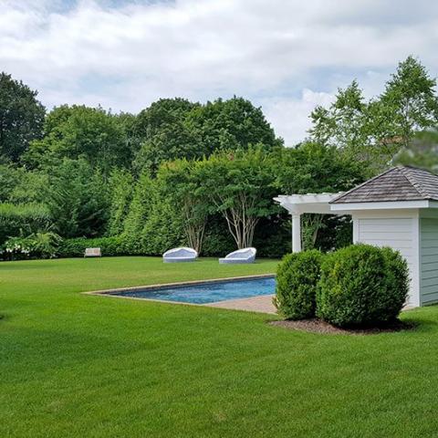 Hamptons, pool, deck, 