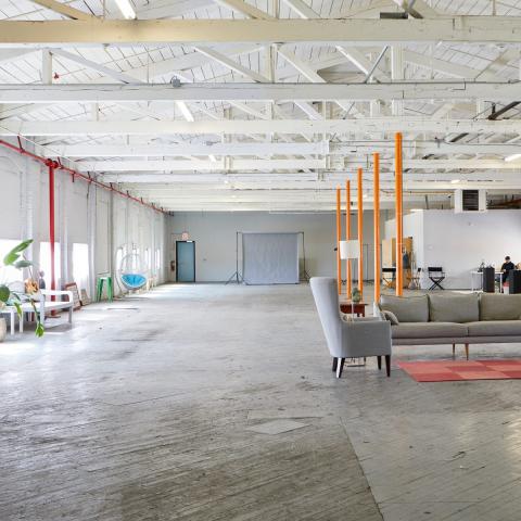 industrial, warehouse, studio, white, wood, 