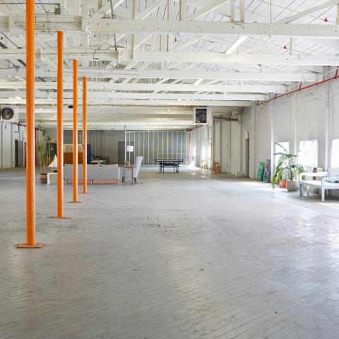 industrial, warehouse, studio, white, wood, 