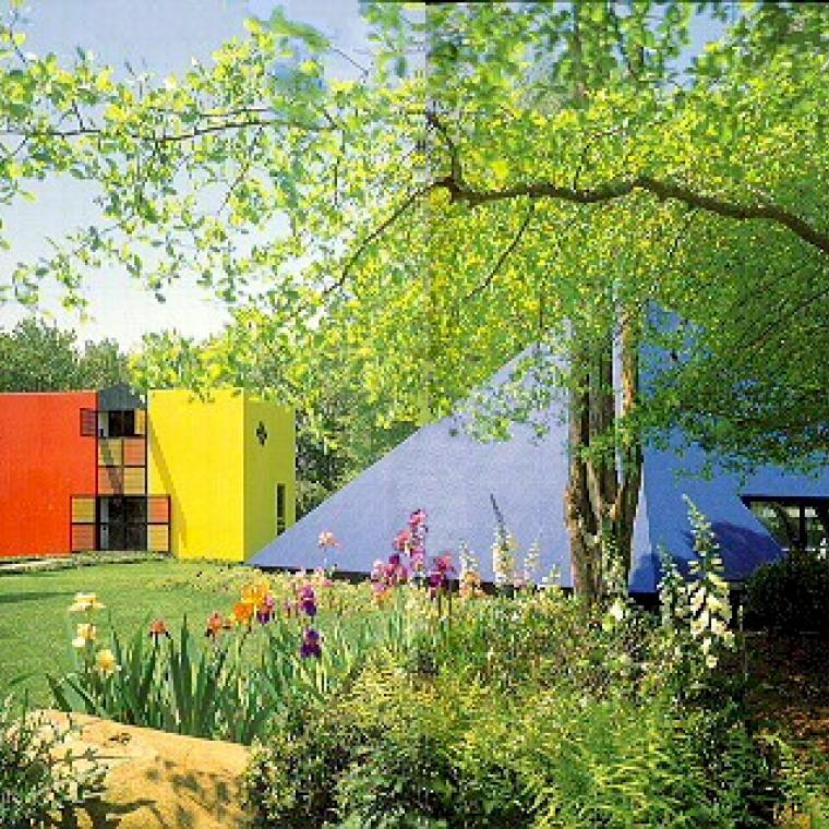 Hamptons, colorful, modern, contemporary, 