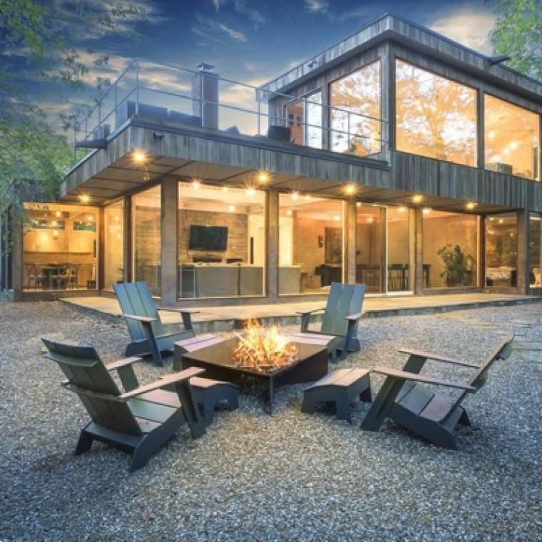 modern, contemporary, pool, glass, wood, stone, 