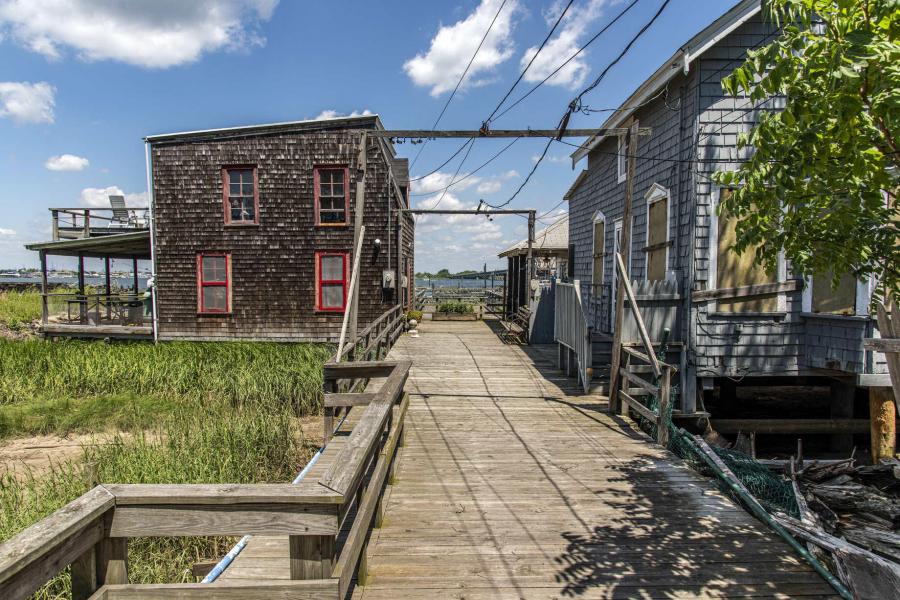 distressed, funky, bohemian, deck, water, beach, dock, colorful, 