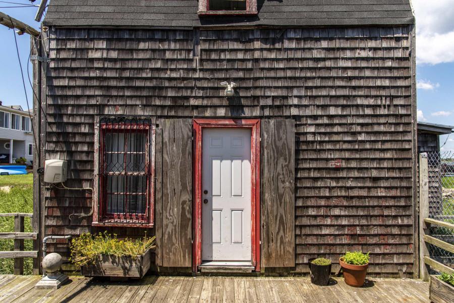 distressed, funky, bohemian, deck, water, beach, dock, colorful, 