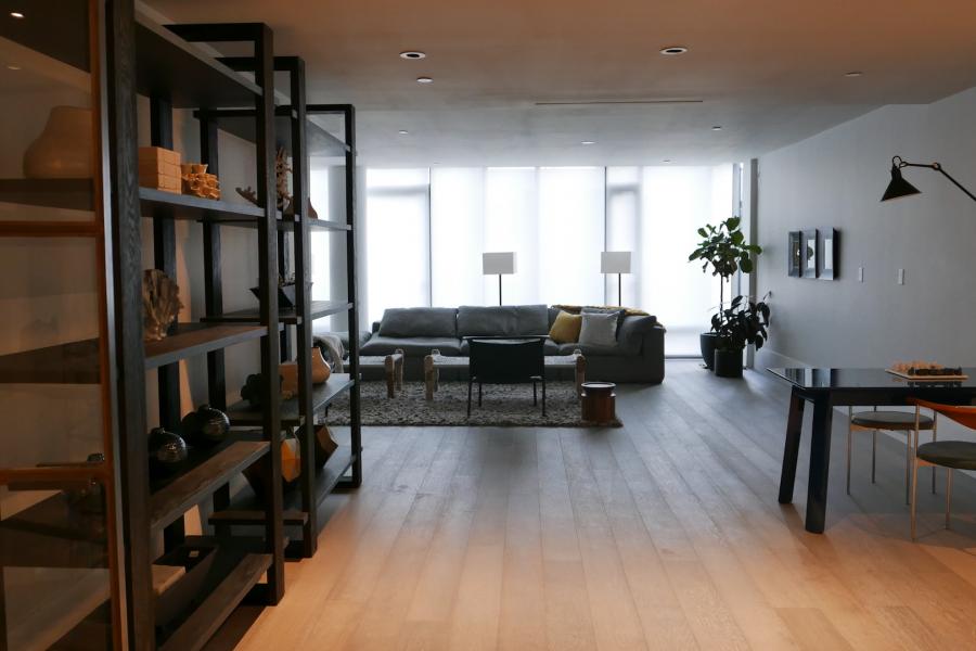 apartment, modern, terrace, city view, 