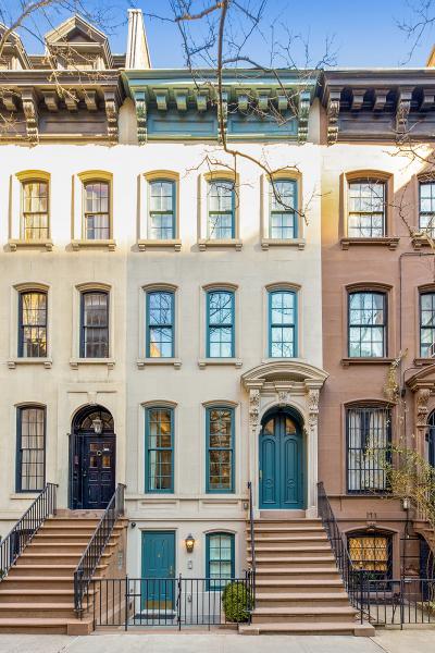 townhouse, brownstone, contemporary, kitchen, bathroom, terrace, rooftop, 