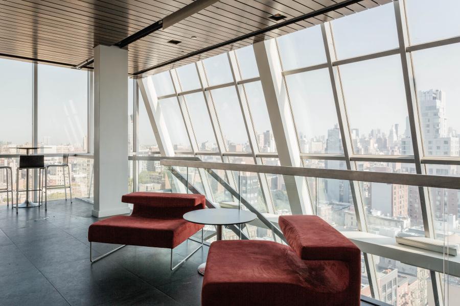 contemporary, upscale, glass, apartment, loft, staircase, rooftop, city view, 