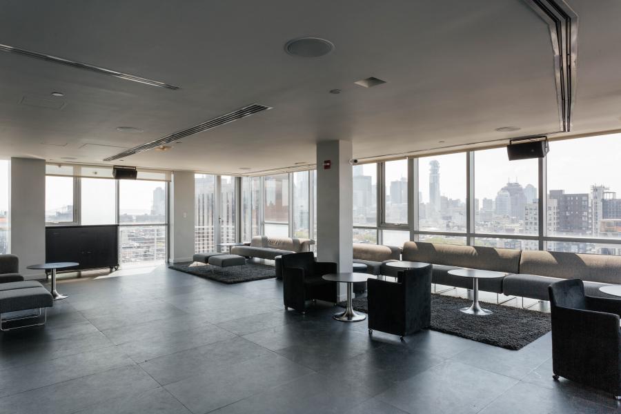 contemporary, upscale, glass, apartment, loft, staircase, rooftop, city view, 