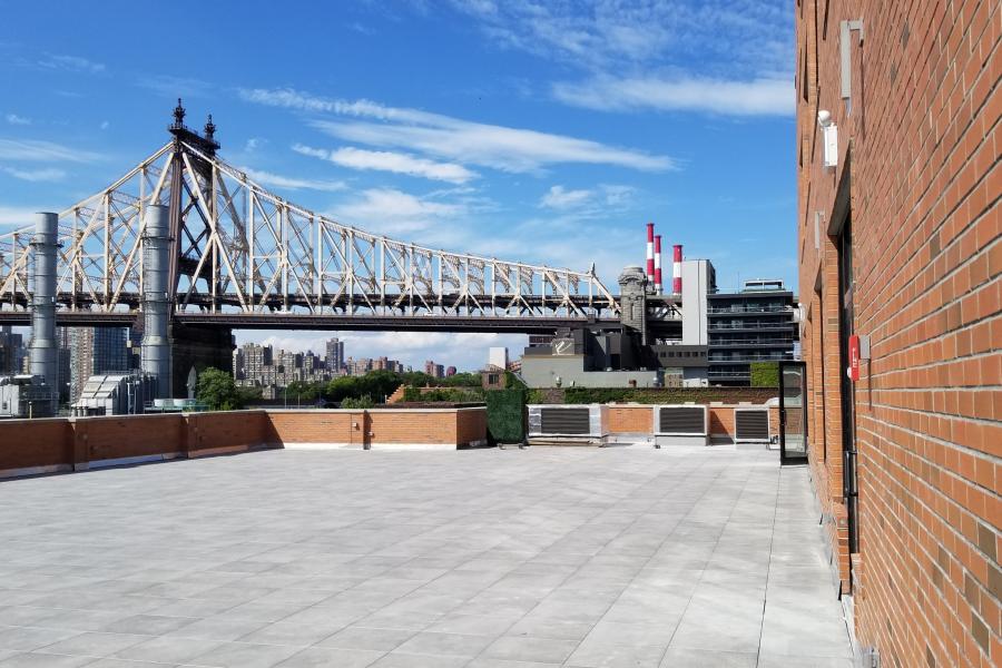 terrace, city view, rooftop, view, empty room, 