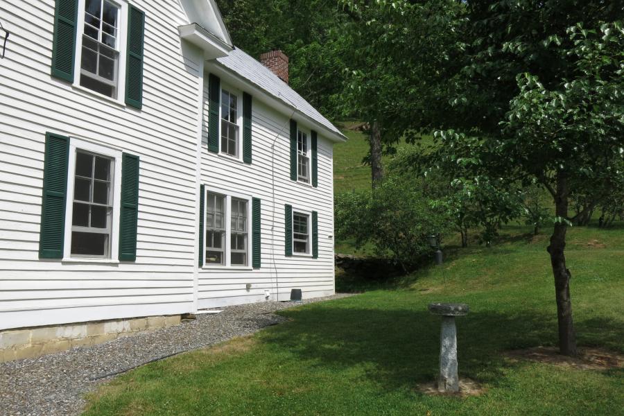 farm, farmhouse, field, water, pond, rural, stone, barn, Asheville, 