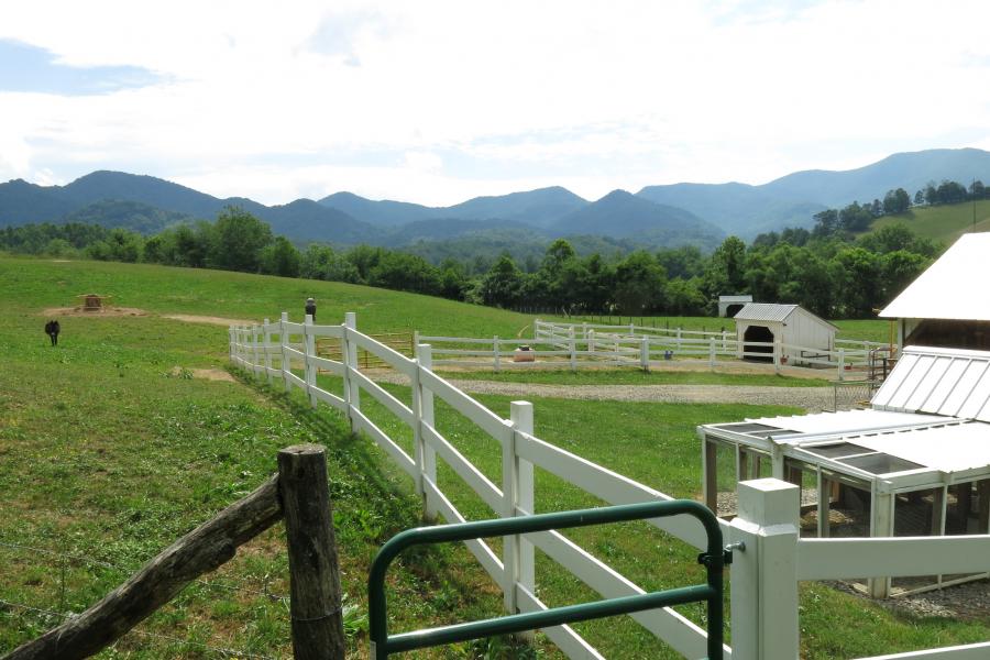 farm, farmhouse, field, water, pond, rural, stone, barn, Asheville, 