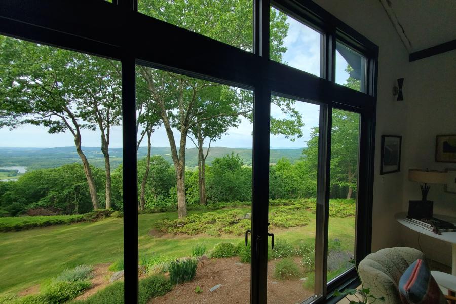 rural, contemporary, kitchen, bathroom, deck, view, 